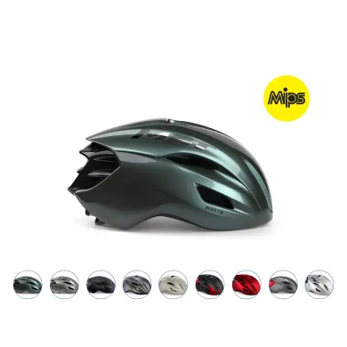 Шолом Met Manta MIPS CE Black Red Glossy L