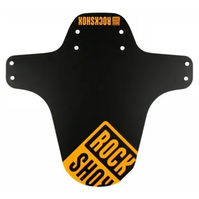 Крило RockShox MTB Fender, чорне з неоново-оранжевим принтом, 22 г, арт. 00.4318.020.003