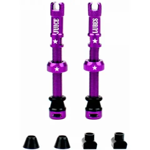 Безкамерні ніпелі Juice Lubes Purple 48 мм