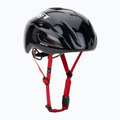 Шолом MET Manta MIPS CE Black Red Glossy M