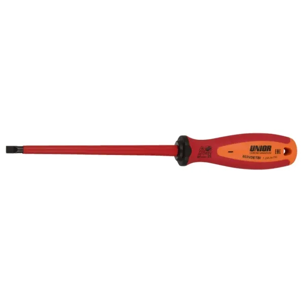 Викрутка Unior Tools плоска 0.4x2.5x75 VDE