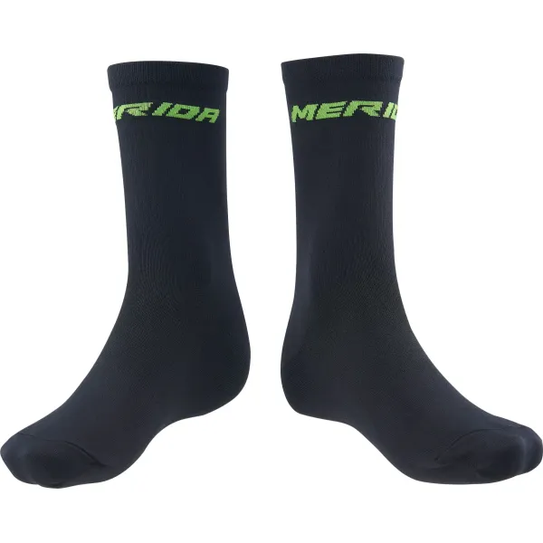 Шкарпетки MERIDA Socks/Classic Black, green Шкарпетки MERIDA Socks/Classic Black, green