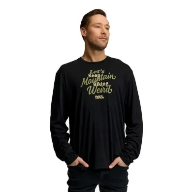 Футболка RaceFace Keeping It Weird LS Tee Black M