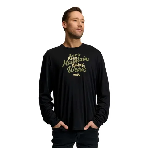 Футболка RaceFace Keeping It Weird LS Tee Black M