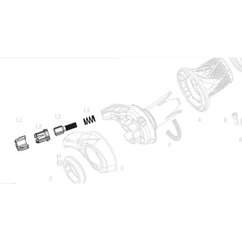 Натягувач троса Sram XX1/X0 Grip Shift Barrel Adjuster