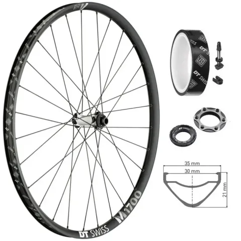 Колесо переднє DT Swiss M 1700 Spline 29 CL 30 15/110