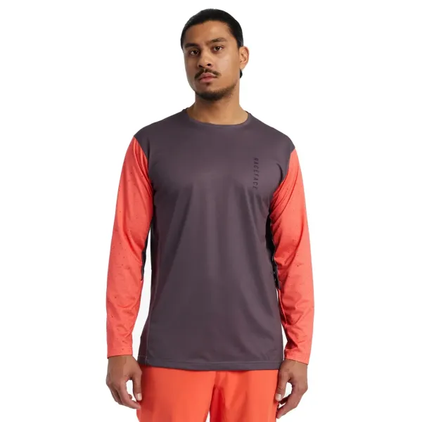 Велофутболка RACE FACE Indy LS Jersey Coral