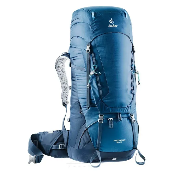 Рюкзак DEUTER Aircontact 55 + 10 midnight-navy Рюкзак DEUTER Aircontact 55 + 10 midnight-navy