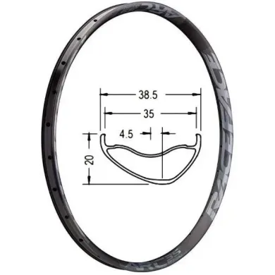 Обід велосипедний RaceFace ARC Offset 27.5