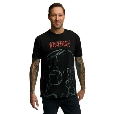 Футболка Race Face Skull SS Tee Black