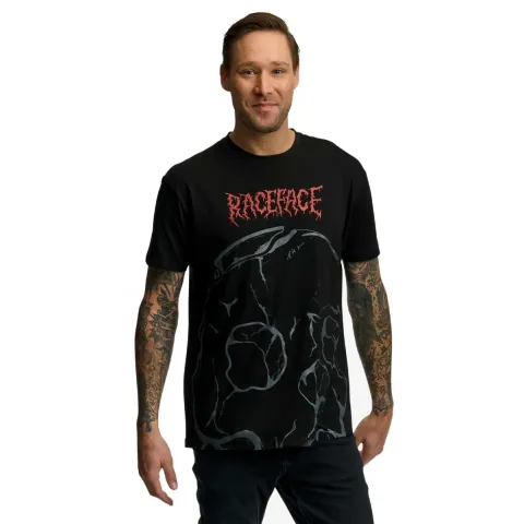 Футболка Race Face Skull SS Tee Black