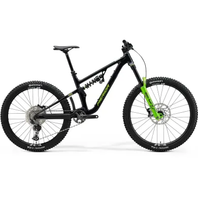 Велосипед MERIDA ONE-SIXTY FR 800 M Metallic Black