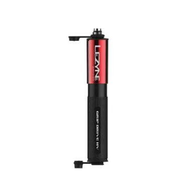 Ручний насос LEZYNE GRIP DRIVE HV - S Червоний