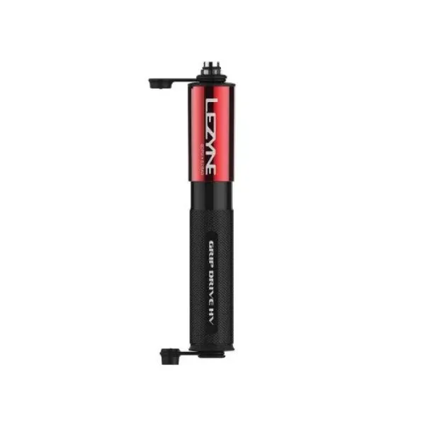 Ручний насос LEZYNE GRIP DRIVE HV - S Червоний