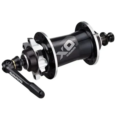 Передня втулка SRAM X0 DISC 6-болт, 28 отв., QR/15/20, чорний/сріблястий
