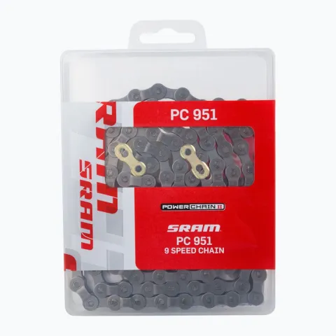 Цепь SRAM PC951, 9 скоростей, 114 звеньев, с замком PowerLink