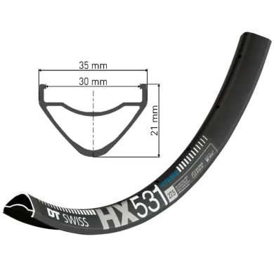 Обід DT SWISS HX 581 27x35 DISK BRAKE 28отв.