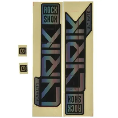 Набір наклейок RockShox Lyrik Ultimate 27/29 Gloss Rainbow Foil (11.4018.105.060)