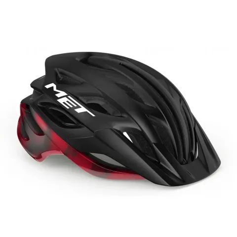 Шолом MET Veleno Mips Black Red Matt Glossy