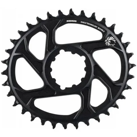 Зірка шатунів SRAM X-SYNC EAGLE OVAL 36T DM 6 OFF BLK
