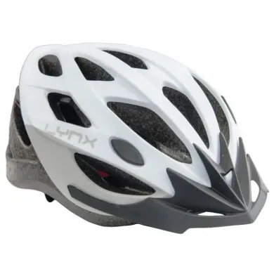 Шолом LYNX Whistler Matt White Grey M