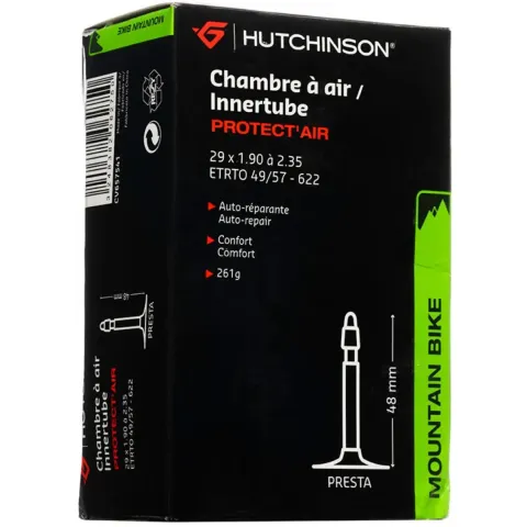 Камера HUTCHINSON 29X1,90-2,35 VF PROTECT'AIR Presta 48 мм