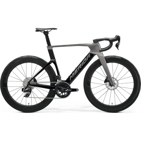 Велосипед MERIDA 2027 REACTO 7000 SLATE GREY/BLACK(GREY)