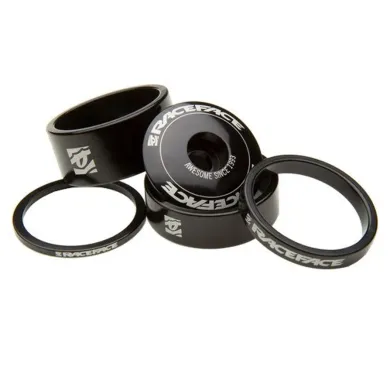 Набір проставочних кілець RaceFace Headset Spacer Kit Aluminum Black, 1-1/8