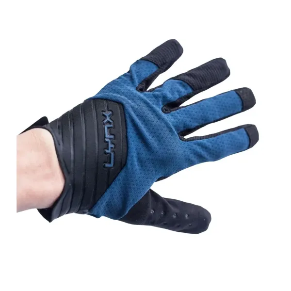 Велорукавички LYNX Expert Long Blue