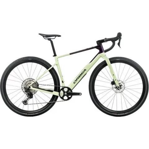 Велосипед дорослий ORBEA TERRA M30TEAM 1X L Acid Gum - Fantasy Purple Carbon View