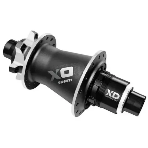 Задня втулка SRAM X0 DH 6-Bolt Disc 32 отвори XD Driver Body (11/12 швидкостей), Black/Silver, 12x150/157 мм