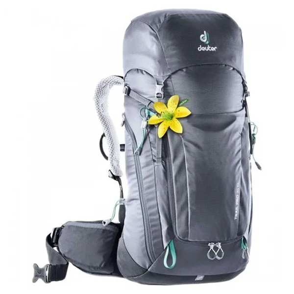 Рюкзак жіночий DEUTER Trail Pro 34 SL graphite-black Рюкзак жіночий DEUTER Trail Pro 34 SL graphite-black