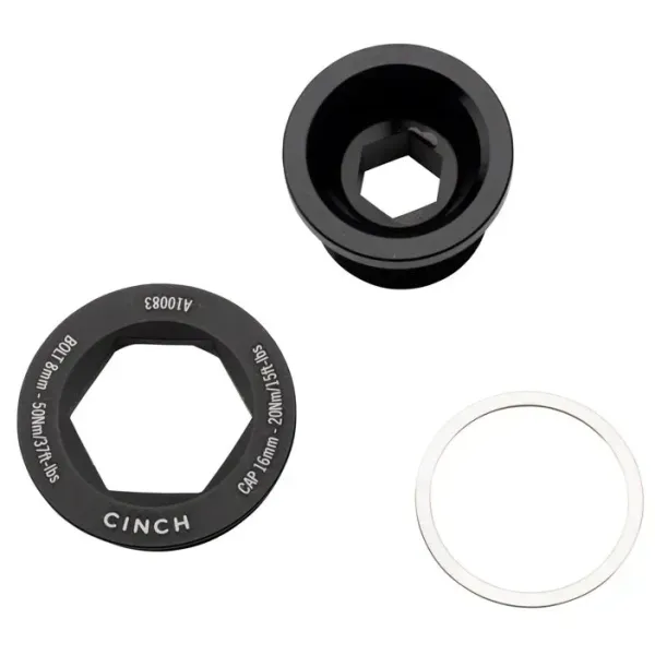 Болт в шатуни RaceFace Cinch M18x15 мм, MAT, BLK Болт в шатуни RaceFace Cinch M18x15 мм, MAT, BLK