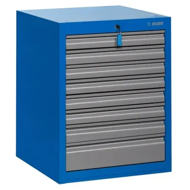 Тумба інструментальна Unior Tools широка, 8 ящиків (625621-990WD8)