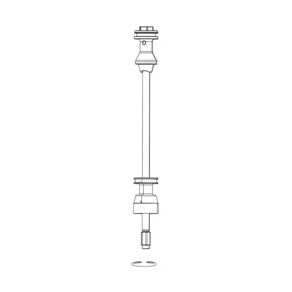 Повітряна пружина RockShox DebonAir Shaft Domain B1+ 150 мм 27/29 (38 мм) Повітряна пружина RockShox DebonAir Shaft Domain B1+ 150 мм 27/29 (38 мм)