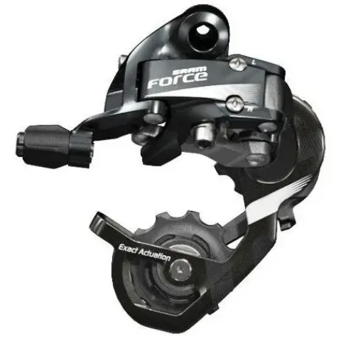 Задній перемикач SRAM Force, короткий важіль, 10 швидкостей, чорний