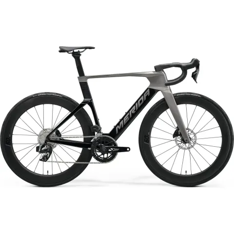 Шосейний велосипед MERIDA REACTO 7000 L SLATE GREY/BLACK(GREY)