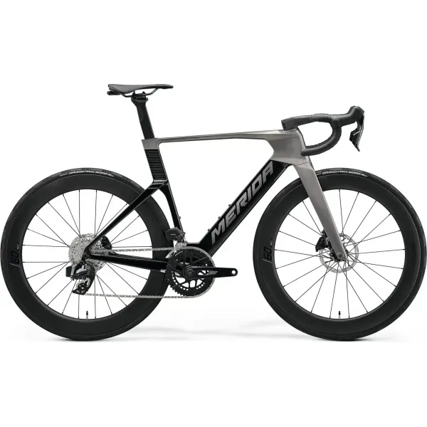 Шосейний велосипед MERIDA REACTO 7000 L SLATE GREY/BLACK(GREY) Шосейний велосипед MERIDA REACTO 7000 L SLATE GREY/BLACK(GREY)