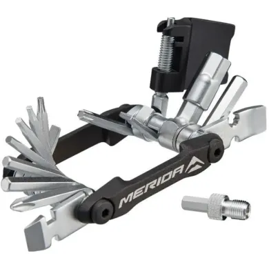 Мультитул MERIDA Minitool 24-in-1 чорний/сірий
