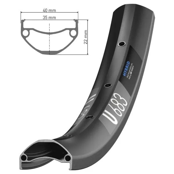 Обід DT SWISS U 683 27.5 Обід DT SWISS U 683 27.5