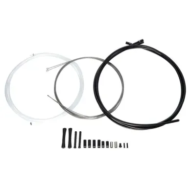 SRAM SlickWire Pro Road/MTB Комплект тросів і рубашок переключення 4 мм, чорний