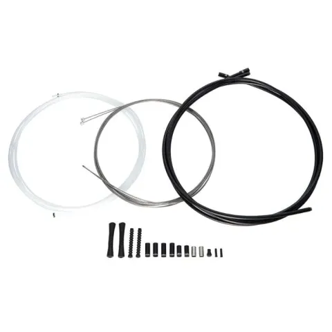 SRAM SlickWire Pro Road/MTB Комплект тросів і рубашок переключення 4 мм, чорний