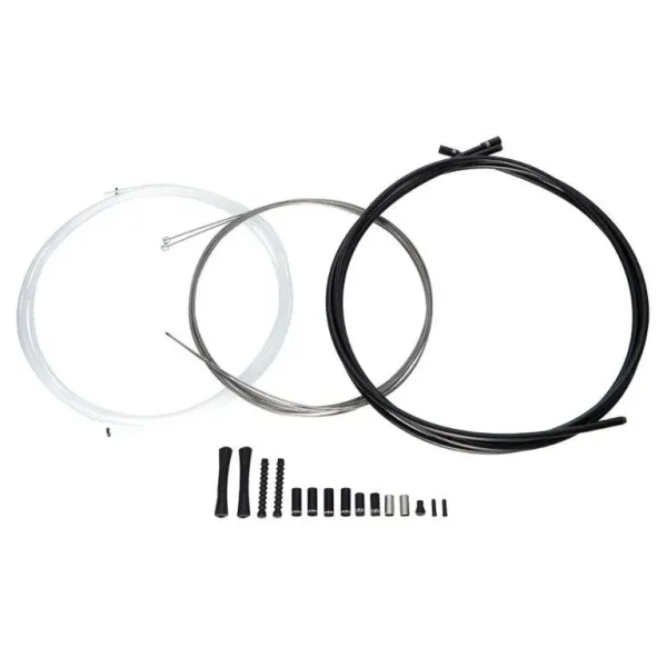 SRAM SlickWire Pro Road/MTB Комплект тросів і рубашок переключення 4 мм, чорний