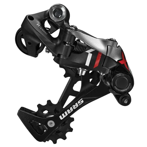 Задній перемикач SRAM X01 Type 2.1 11 швидкостей, довгий важіль, чорний/червоний