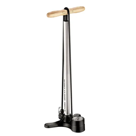 Підлоговий насос LEZYNE SPORT FLOOR DRIVE DV 220psi Сріблястий