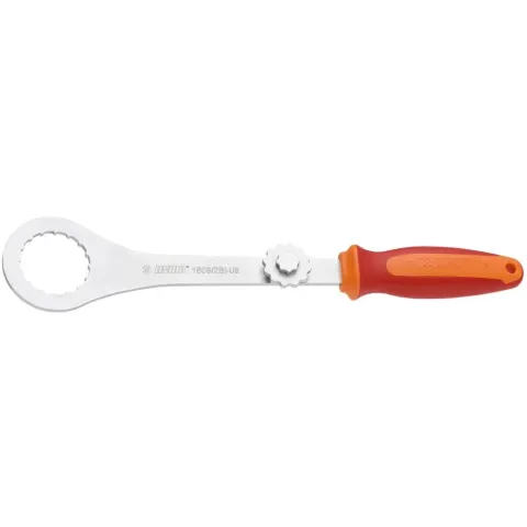Ключ накидний кареточний фіксуючий Unior Tools 16 notch Red