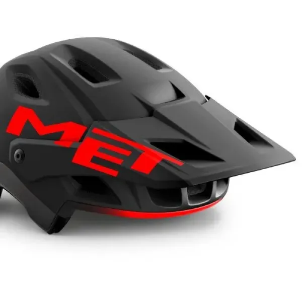 Козирок до шолома MET Parachute MCR S/M Black Red Matt Козирок до шолома MET Parachute MCR S/M Black Red Matt