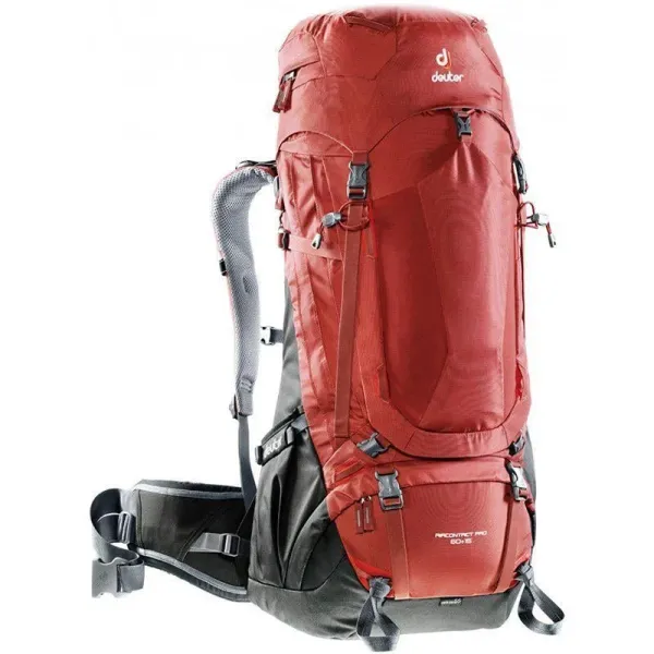 Рюкзак DEUTER Aircontact PRO 60+15 Lava-anthracite Рюкзак DEUTER Aircontact PRO 60+15 Lava-anthracite
