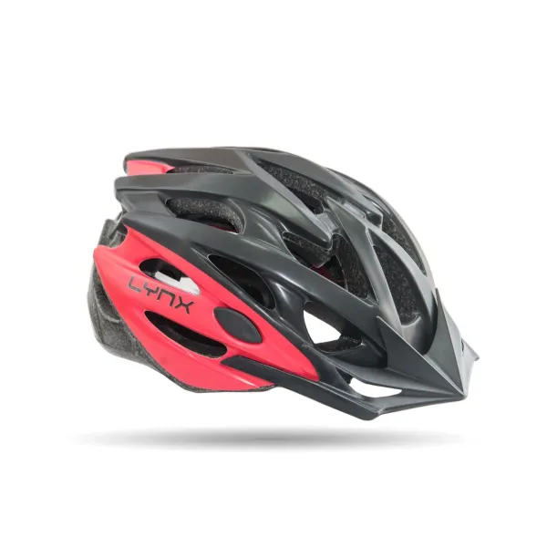 Шолом LYNX Les Gets Matt black red XL (61-63)
