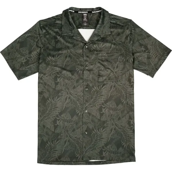Велосорочка RaceFace Torres Technical Button Up Black L Велосорочка RaceFace Torres Technical Button Up Black L